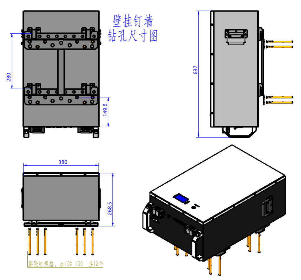 FOSHAN RJ TECH 30kwh LiFePO4 solar battery 48V 600AH lithium iron phosphate